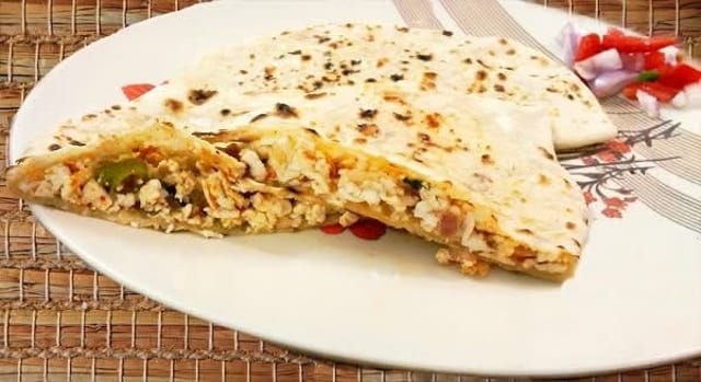 Paneer Naan.
